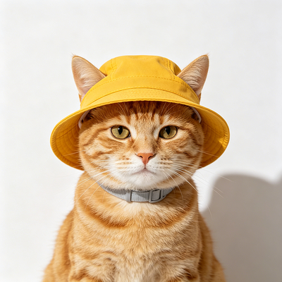 Baumwollgemütliche Katzenmütze mit Velcro-Gürtelverschluss perfekt für professionelle Tierpflege Veterinärkrankenhäuser und Einzelhändler