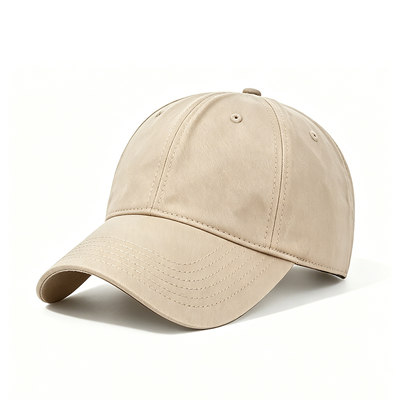 Atmungsaktive und leichte Sport-Dad-Mütze mit Metallverschluss und flacher Stickerei