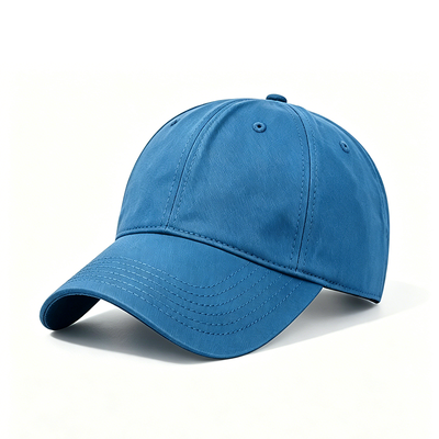 Atmungsaktive und leichte Sport-Dad-Mütze mit Metallverschluss und flacher Stickerei
