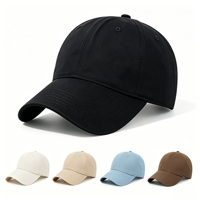 Atmungsaktive und leichte Sport-Dad-Mütze mit Metallverschluss und flacher Stickerei