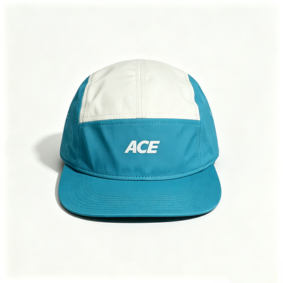 5 Panel Camper Hut mit flachen Rand Sport Mesh Schweißband eine Größe passt alle für Outdoor-Aktivitäten