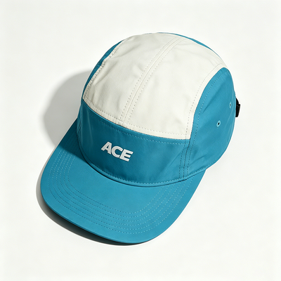 5 Panel Camper Hut mit flachen Rand Sport Mesh Schweißband eine Größe passt alle für Outdoor-Aktivitäten