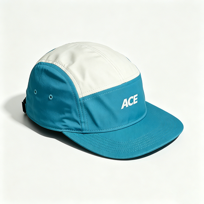 5 Panel Camper Hut mit flachen Rand Sport Mesh Schweißband eine Größe passt alle für Outdoor-Aktivitäten