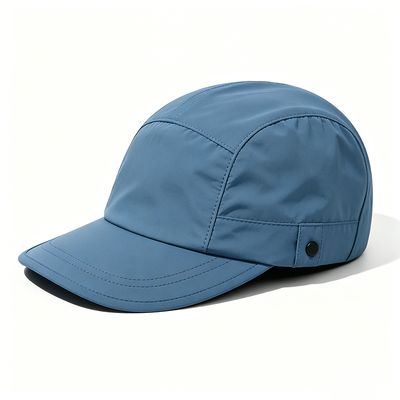 Kundenspezifischer 5-Panel Camper Hut mit Sports Mesh Schweißband und atmungsaktivem Mesh für Outdoor-Aktivitäten