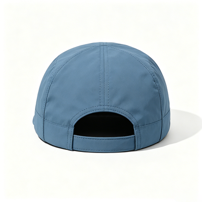 Maßgeschneiderte Eyelets 5-Panel-Camper-Mütze mit Sport-Mesh-Schweißband und atmungsaktivem Mesh für Outdoor-Aktivitäten