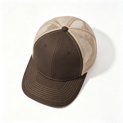 Unisex-Trucker-Mütze mit atmungsaktivem Maschenrücken, verstellbarem Schnallverschluss und langlebigem Stoff, ideal für den Alltag im Freien