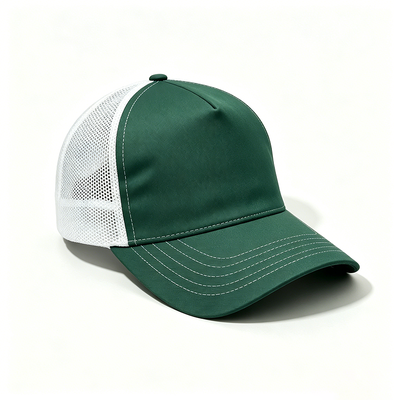OEM angeboten 5 Panel Trucker Cap Dauerhafte 5 Panels Design Mesh Rücken Trucker Hut Ideal für Casual Wear und Firmenveranstaltungen