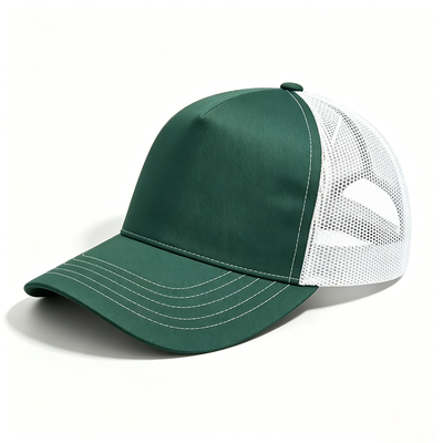 OEM angeboten 5 Panel Trucker Cap Dauerhafte 5 Panels Design Mesh Rücken Trucker Hut Ideal für Casual Wear und Firmenveranstaltungen