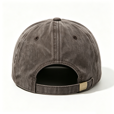 Metallschließe Schnallenverschluss Dad Hat Verstellbarer Riemen Leichte Baumwoll-Baseballkappe Geeignet für Outdoor-Aktivitäten