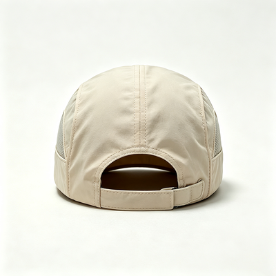 Gebogener Schirm 5-Panel Camper Cap mit Kontrastnähten, strapazierfähige und bequeme Kopfbedeckung für einen aktiven Lebensstil