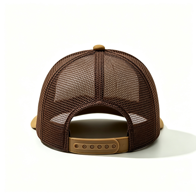6-Panel Trucker Mesh Cap Atmungsaktiv Leicht Verstellbarer Snapback Hut Tolle Wahl für Outdoor-Arbeit und Freizeit
