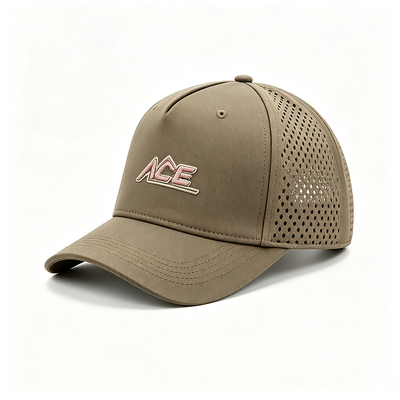 Unisex 6-Panel-Baseballkappe mit 6 Belüftungsösen, atmungsaktives, leichtes Design, perfekt für Sport, Freizeit und Alltag