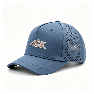 Unisex 6-Panel-Baseballkappe mit 6 Belüftungsösen, atmungsaktives, leichtes Design, perfekt für Sport, Freizeit und Alltag