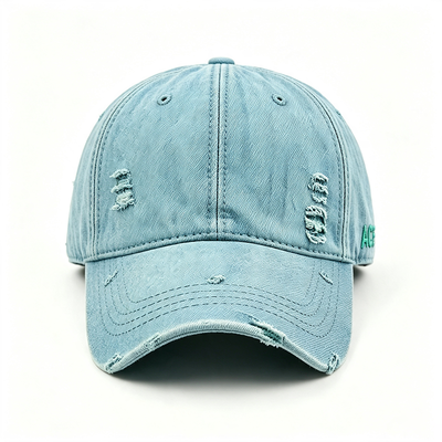 100% Baumwoll-Twill-Sport-Dad-Hats mit verstellbarem Riemen und flacher Stickerei für bequemen Sitz