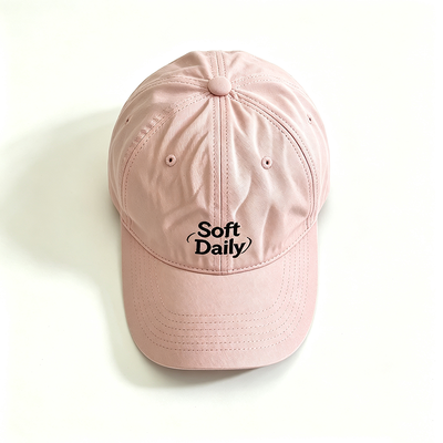 6 Panel Sports Dad Hat with 100% Cotton Twill and Adjustable Strap for Comfortable Fit