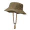 Justierbare Falte Boonie-Hut im Freien, Mann-Strand-Sonnenschutz Camo-Eimer-Hut mit Schnur