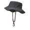 Justierbare Falte Boonie-Hut im Freien, Mann-Strand-Sonnenschutz Camo-Eimer-Hut mit Schnur