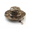 Plain Baumwollfischer-Eimer-Hut 100% mit Schnüren das trockene Muster schnell