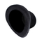 Klassischer Hard Top-Hut, 100% reine Wolle-Steampunk-Zylinder-Ebene gefärbtes Muster