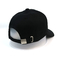 Kundenspezifischer fester schwarzer Gummi Druckbaseballmütze-Hut für Jungen und Mädchen