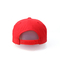 Rotes Seil-Nylonhysteresen-Kappen-Hut-unstrukturierter einfacher freier Raum nach Maß