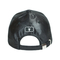 Bequeme schwarze lederne materielle Sport-Vati-Hüte mit Metallschnalle