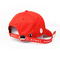 ACE Headwear new arrival design red 6panel 3d Embroidery Star baseball caps hats