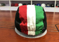 Mischungs-Farbsport-Vati-Hüte fertigten 5 Platten-unstrukturierte trockene - geeignete Sonderdruck-Mexiko-Logo-Sport-Kappen-Hüte besonders an