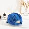 Winter-blauer Tuch-Samt-warmer Lederflicken Sun-Hut