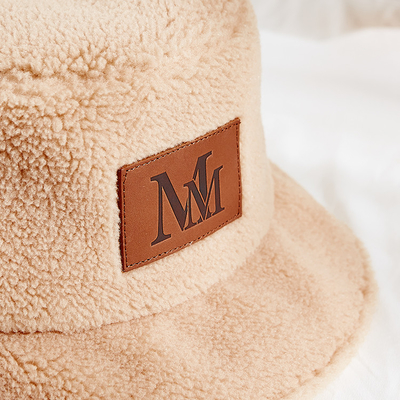 58cm warmer Winter-Plüsch Faux Mink Fur Bucket Hat