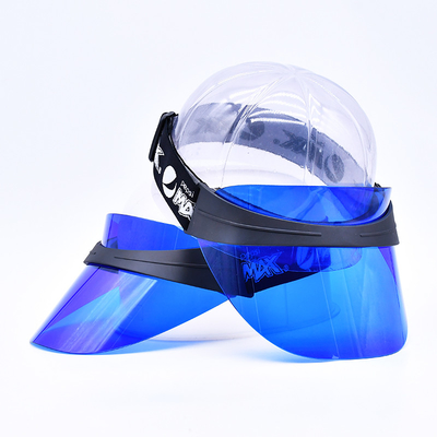 Hohe Qualität PVC Kunststoff Visor Caps Custom Transparent Visor Baseball Cap Hersteller