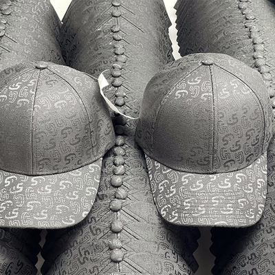 2025 Neues hochwertiges Design Baseball Cap Jacquardmuster Baumwolle Bestickte Baseballmütze Großhandel Luxusmützen