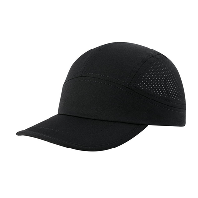 Männer Schnelle Trockene Leistung Laufhut Custom Leichtgewicht Graue Nylon Mesh Sportmütze
