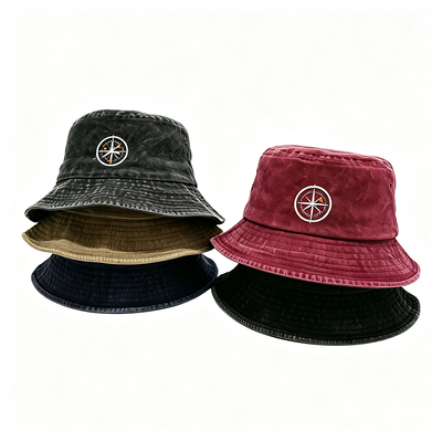 Lightweight Breathable Fisherman Bucket Hat with 20 Years Cap Experience for Outdoor Travel